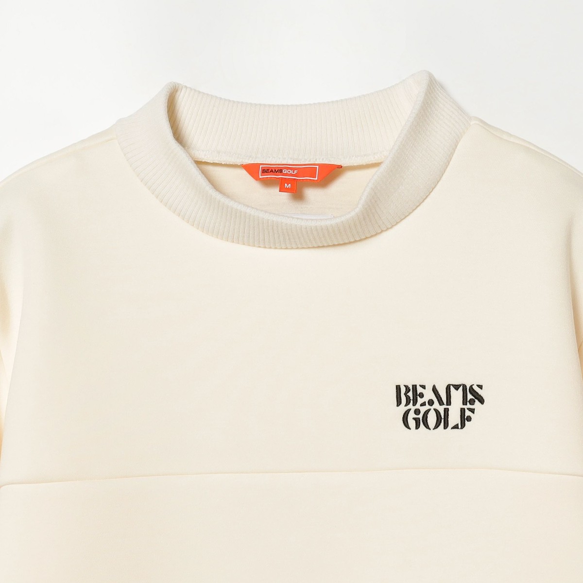 BEAMS GOLF ORANGE LABEL ダンボールニット ハイネック プル