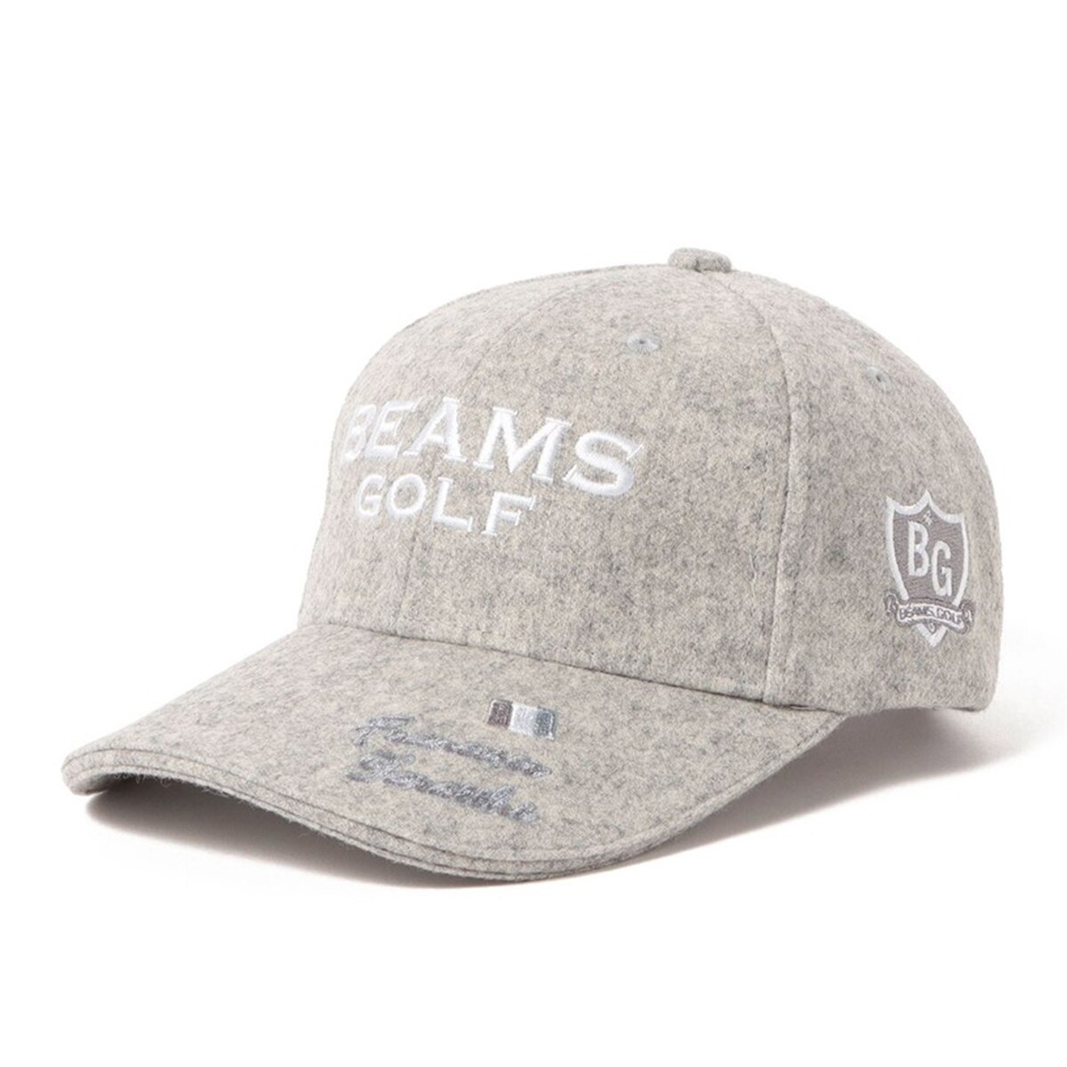 Beams golfビームスゴルフ マーカー付き ウールキャップ