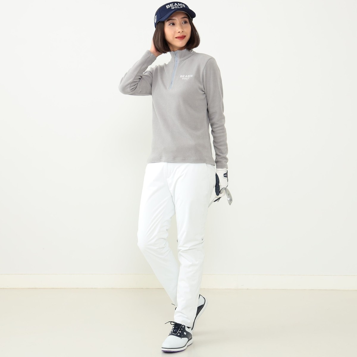BEAMS GOLF（ビームス ゴルフ）PURPLE LABEL / 起毛 ハーフ
