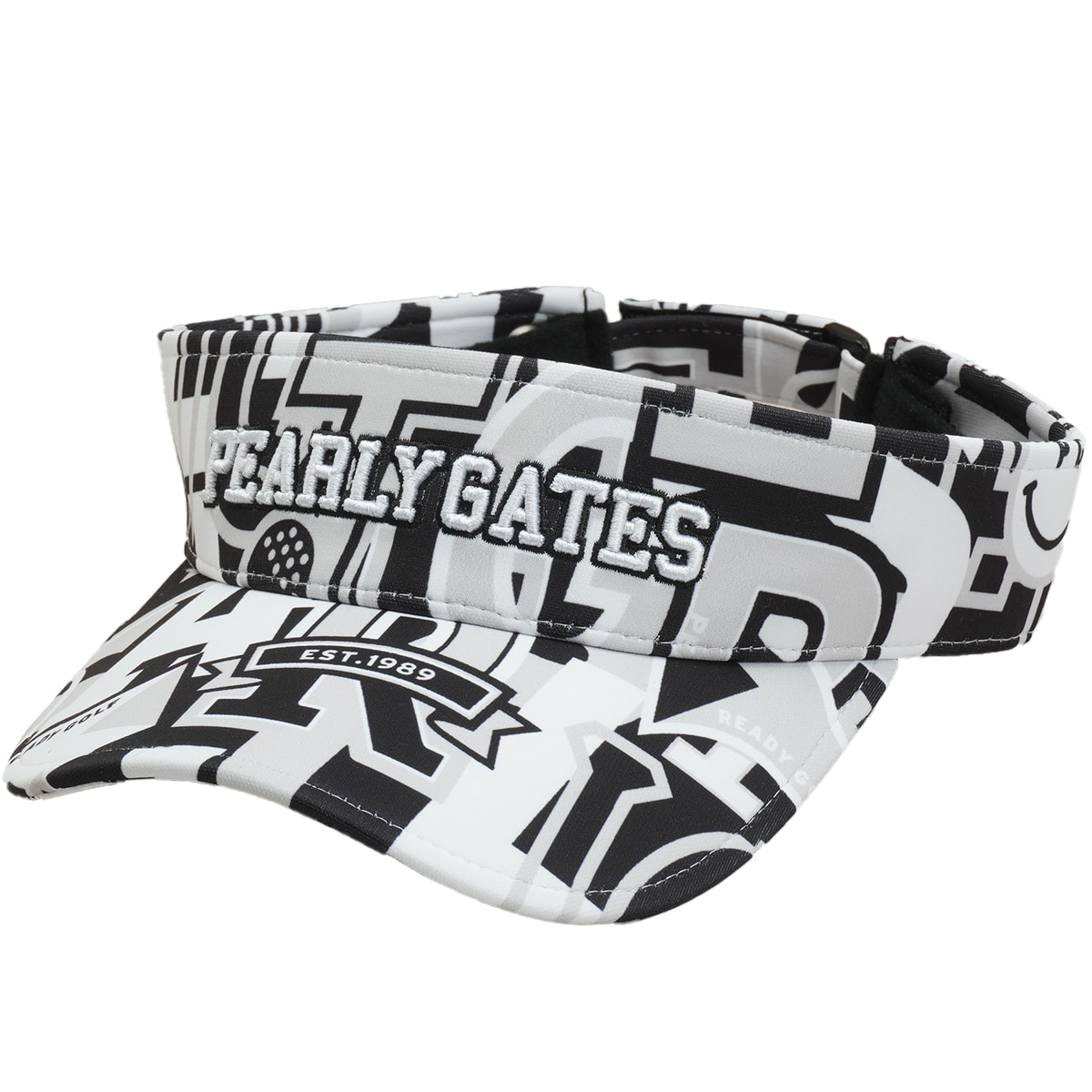 セール・アウトレット】カレッジロゴ柄 サンバイザー(【男性】バイザー