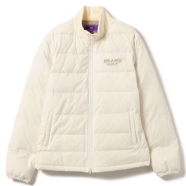 BEAMS GOLF PURPLE LABEL スタンドカラー ダウンブルゾン レディス  