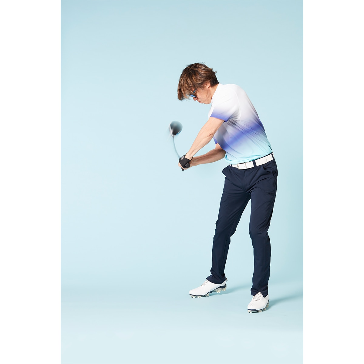 ヘリンボーン織柄ゴルフパンツ 股下76cm(ロングパンツ)|GDO ORIGINAL