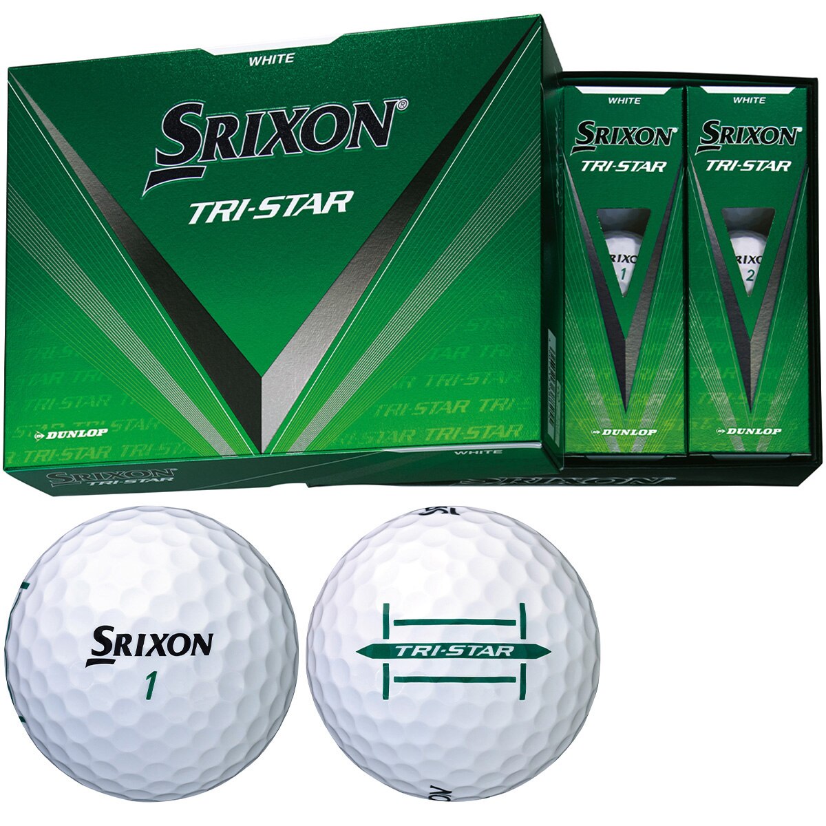 ゴルフボール 3個入り 2箱 スリクソン NIKE - ラウンド用品・アクセサリー