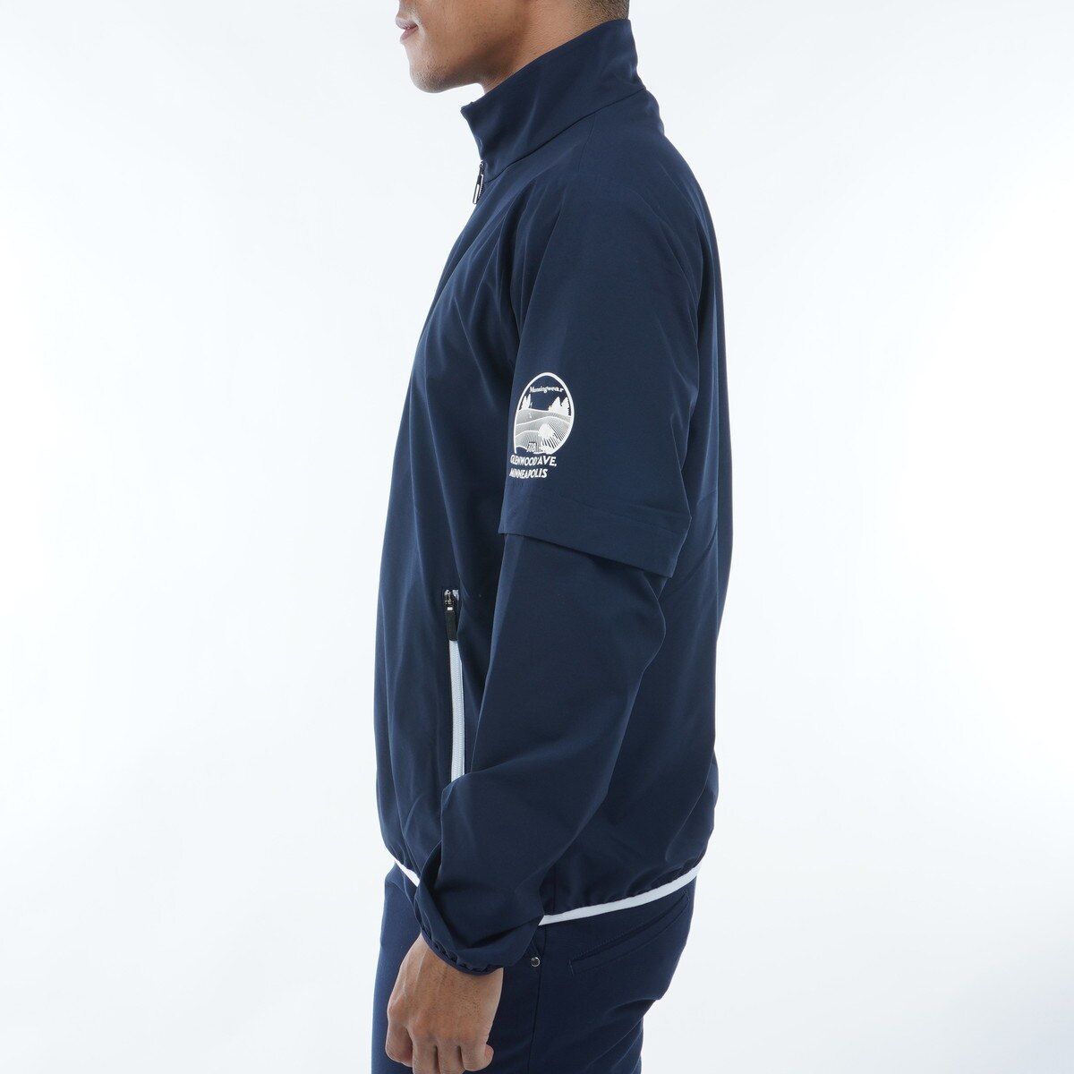 SEASON COLLECTION ストレッチ 2WAY 袖ドッキングブルゾン