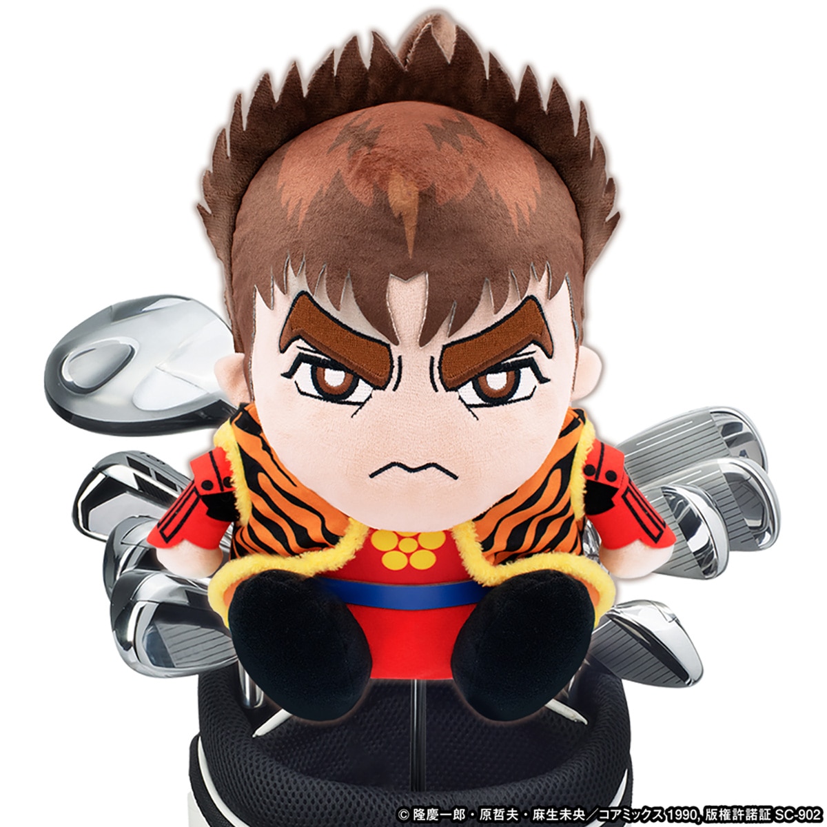 【最終値下げ】非売品　花の慶次　10周年記念　 キャディバック　ヘッドカバー付き 最終値下げ】非売品花の慶次10周年記念 キャディバックヘッドカバー付き