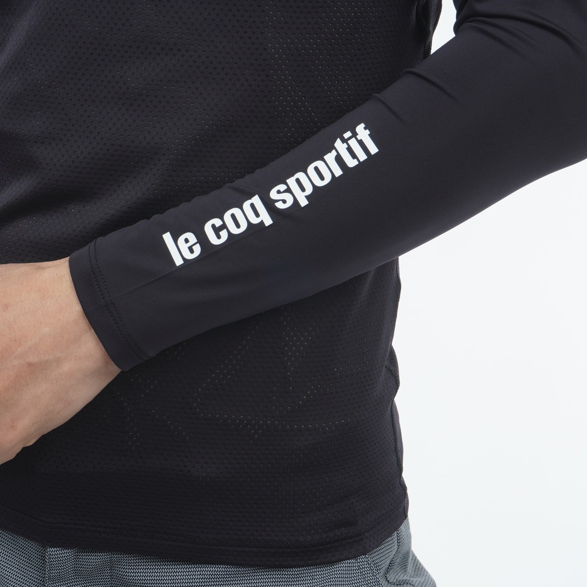 ストレッチフォーサー Vネックメッシュ長袖アンダーシャツ(【男性