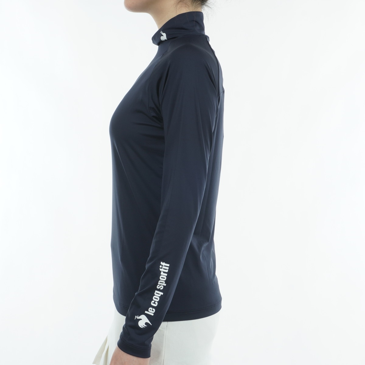 ストレッチフォーサー ハイネック長袖アンダーシャツ レディス