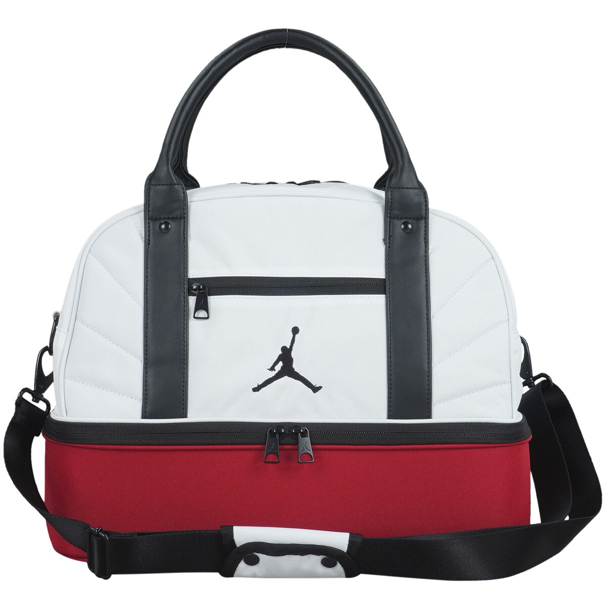 ⭐︎Jordan ゴルフ　ダークグレー ボストンバッグ⭐︎ AIR JORDANのDNAを生かしたJORDANブランドのゴルフアクセサリー