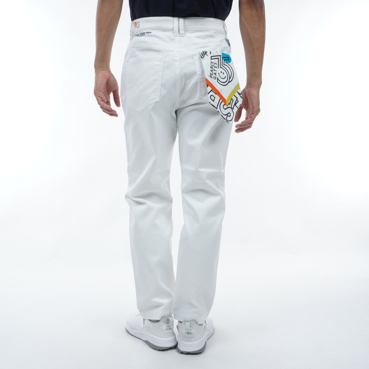 パーリーゲイツ 35th T／Cルアンチンカルゼ ノータックパンツ PEARLY GATES パーリーゲイツ 35th T／Cルアンチンカルゼ