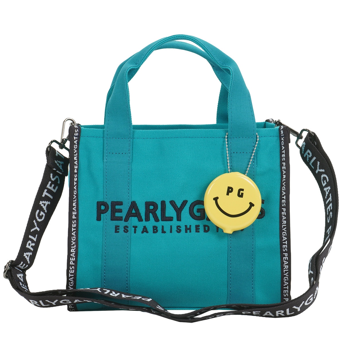 パーリーゲイツPEARLY GATES帆布カート バッグ＜PG SMILE＞20cmマチ