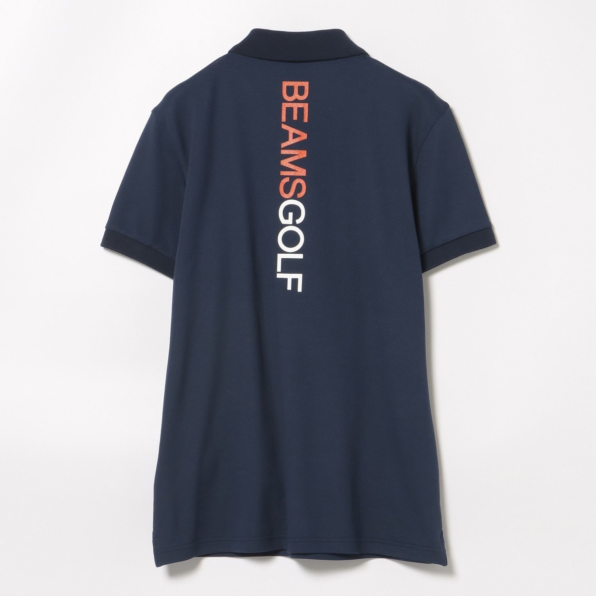 BEAMS GOLF ORANGE LABEL USシリーズ ストレッチ鹿の子 ポロシャツ
