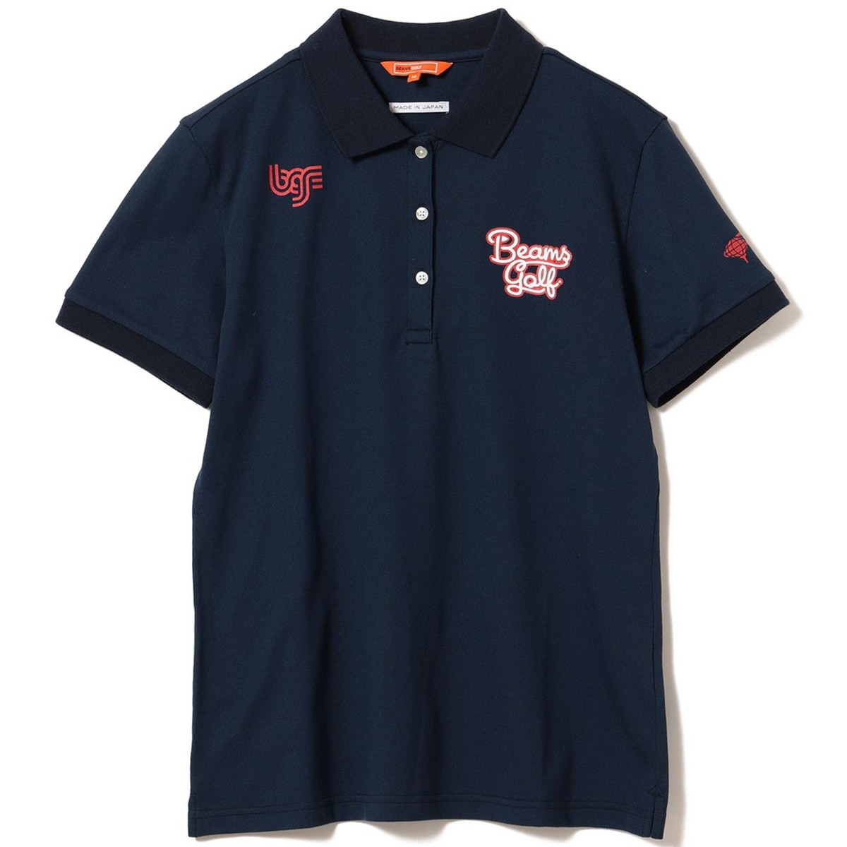 BEAMS GOLF ORANGE LABEL USシリーズ ストレッチ鹿の子 ポロシャツ レディス(ポロシャツ)