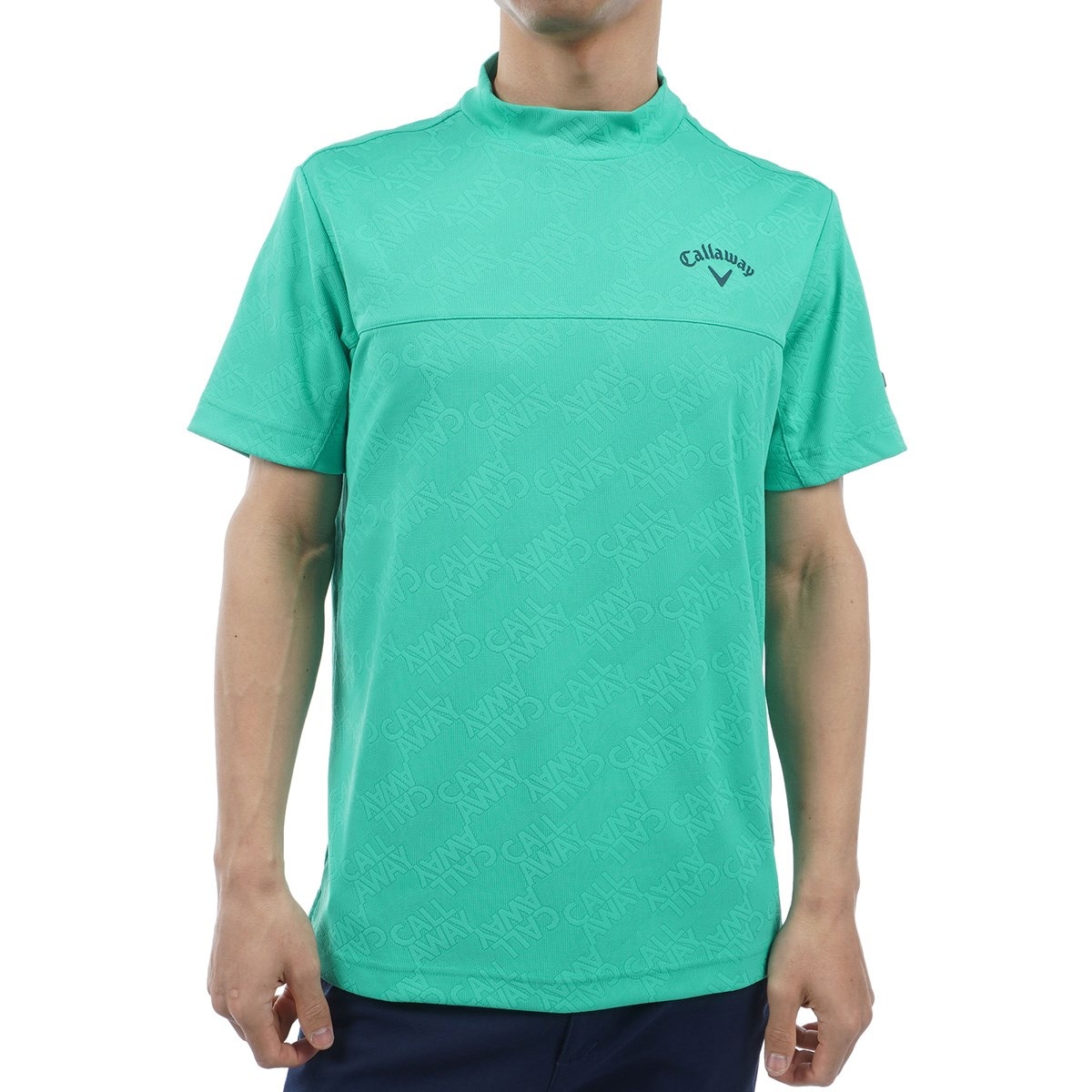 ロゴジャカードモックネック半袖シャツ(半袖シャツ・ポロシャツ)|Callaway Golf(キャロウェイゴルフ) C24134102の通販 -  GDOゴルフショップ(0000732083)