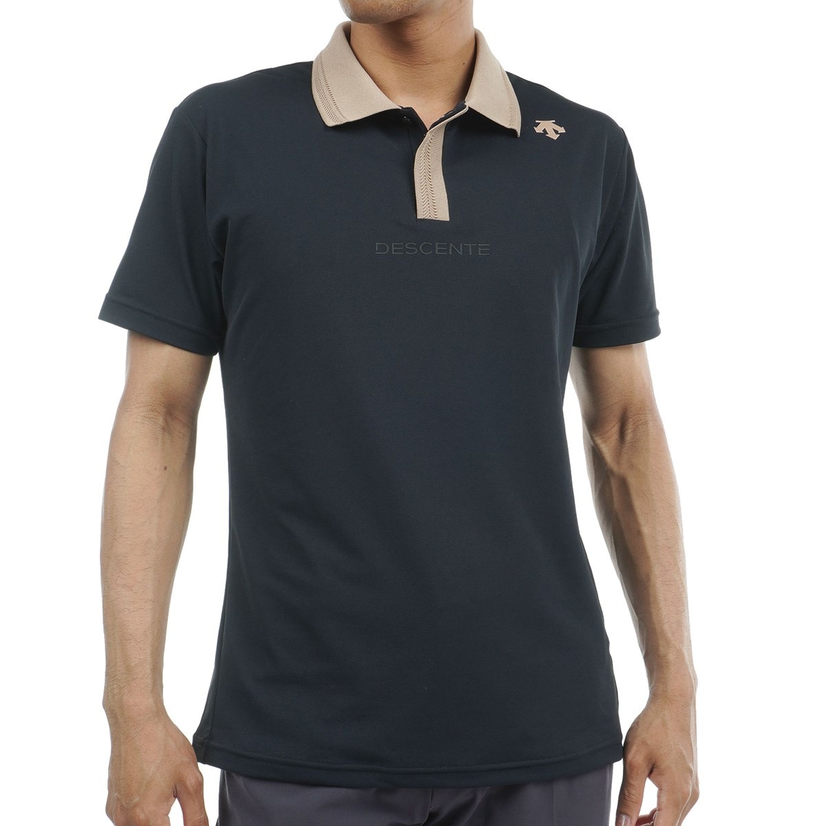 ストレッチ 鹿の子半袖ポロシャツ(半袖シャツ・ポロシャツ)|DESCENTE
