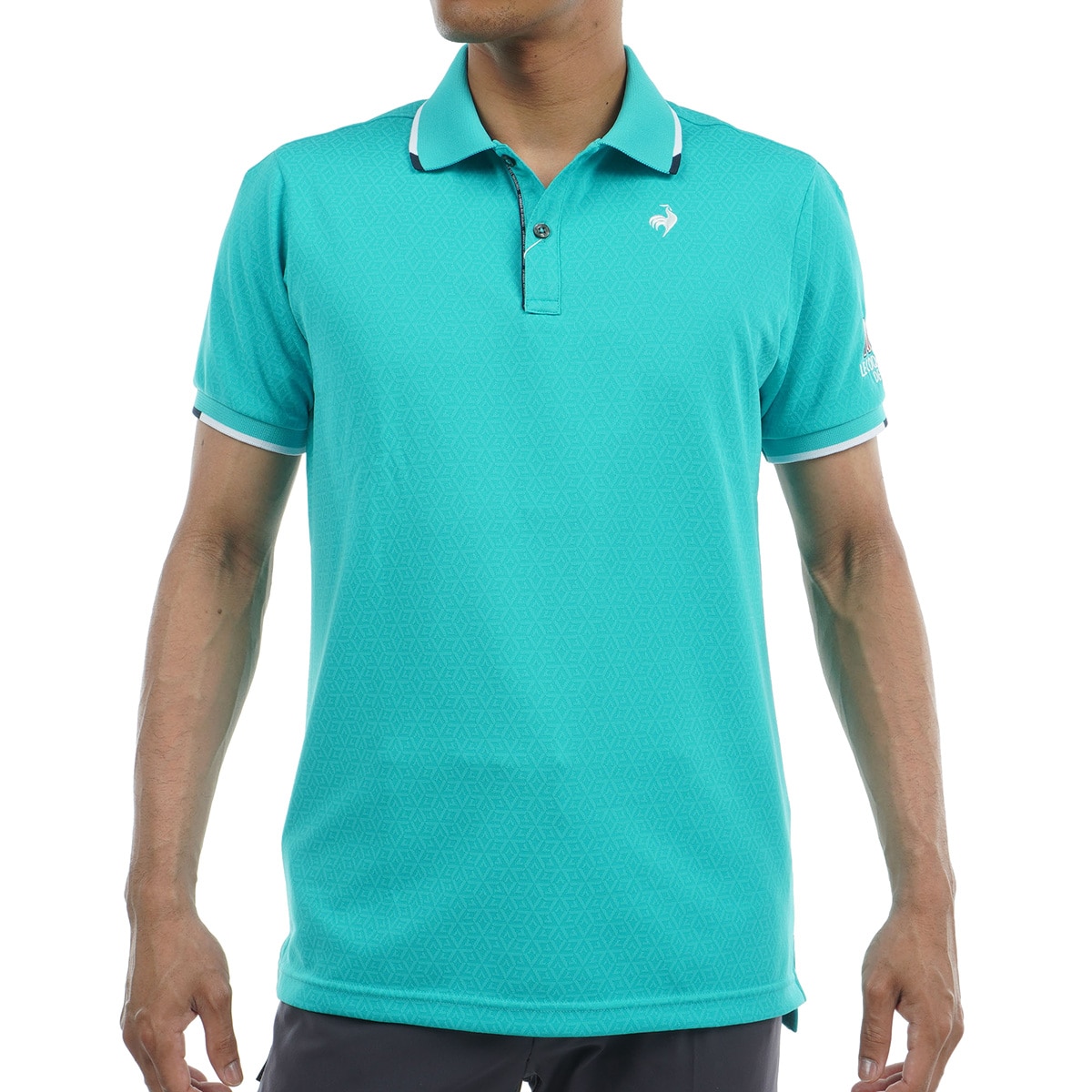 新品タグ付！St ANDREWS ネイビーカモフラ ポロシャツM 新品タグ付！St ANDREWS ネイビーカモフラ ポロシャツM