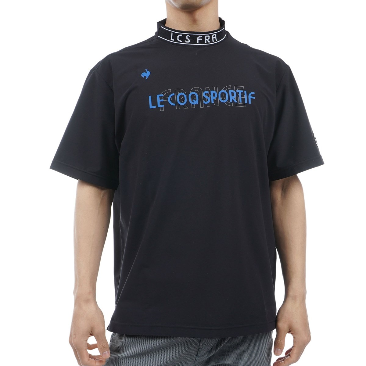 Le coq sportif GOLFシャツ ストレッチ オーバーサイズ モックネック