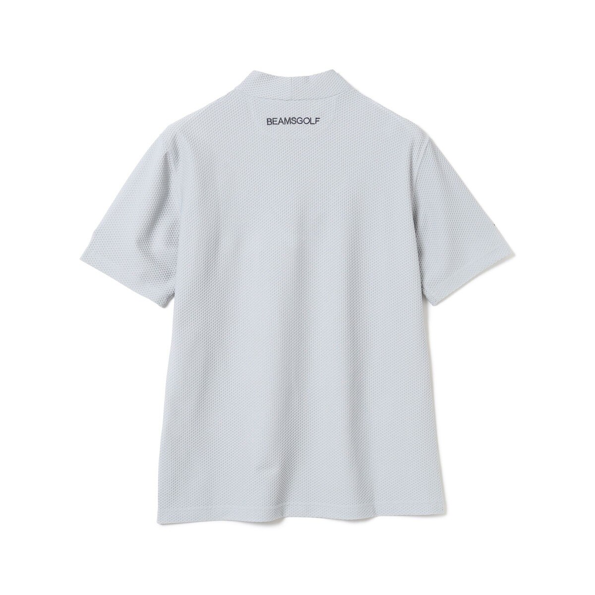サイズ：MEDIUM BEAMS GOLF ビームスゴルフ ×CHAMPION 2023年モデル モックネック 半袖 スウェットトレーナー  ブルー系 [240101449344] ゴルフウェア メンズ ストスト BEAMS GOLF ビームスゴルフ ×CHAMPION 2023年モデル モック