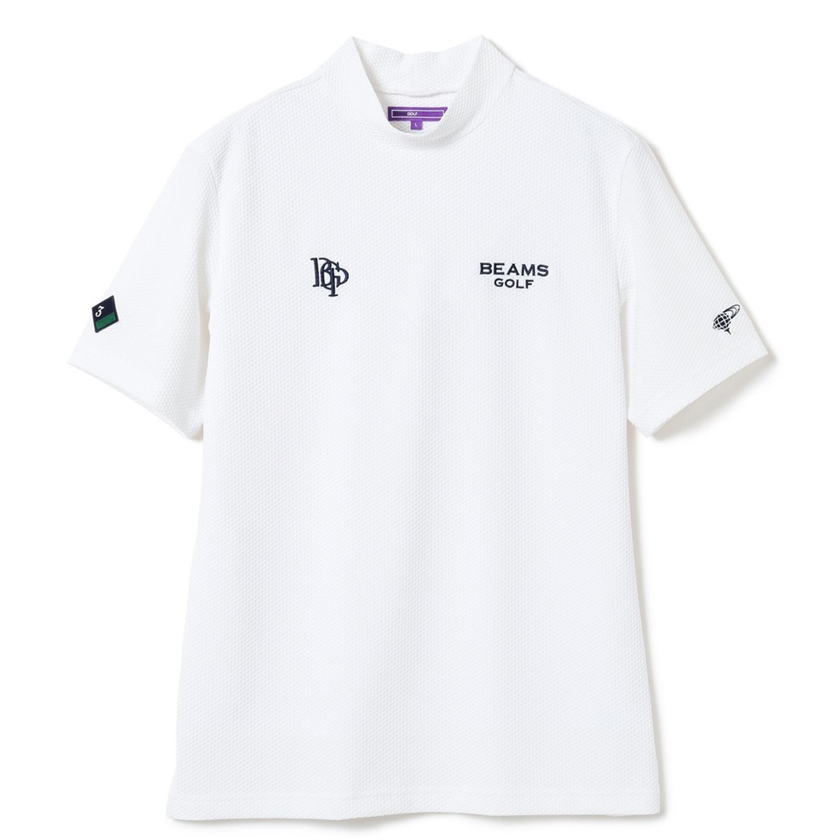 新作人気モデル BEAMS モック プラスリッチ スフィダンテ LABEL PURPLE GOLF メンズウェア