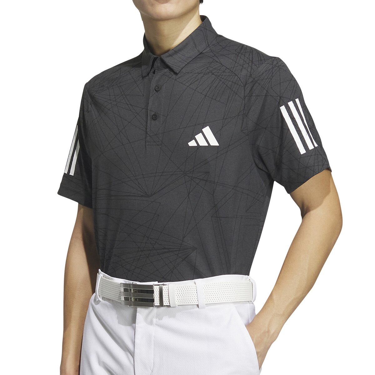 レイビームプリント ドライ半袖ポロシャツ(半袖シャツ・ポロシャツ)|Adidas(アディダス) IKJ54の通販 - GDOゴルフ ショップ(0000732803)
