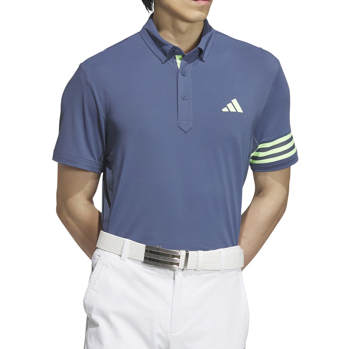 【adidas GOLF/アディダス】メッシュ吸汗速乾ストレッチ半袖ポロシャツL adidas - 【adidas GOLF/アディダス】メッシュ吸汗速乾