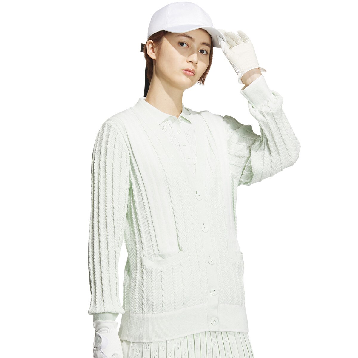アウトレット】ULT365 PRIMEKNIT ケーブルカーディガン レディス(中間