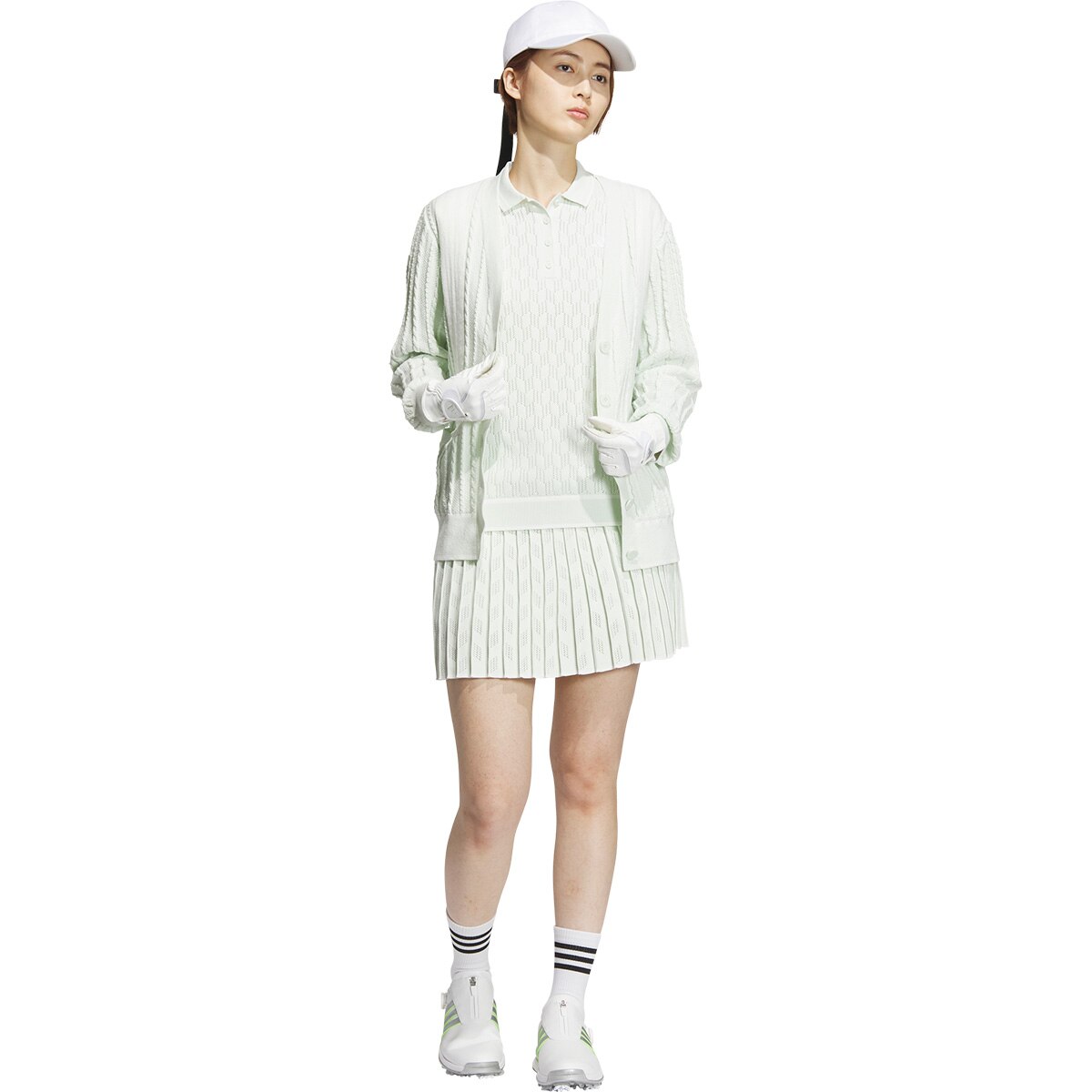 アウトレット】ULT365 PRIMEKNIT ケーブルカーディガン レディス(中間