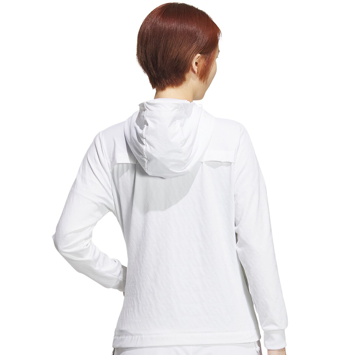 セール・アウトレット】ファブリックミックスストレッチ フーディー