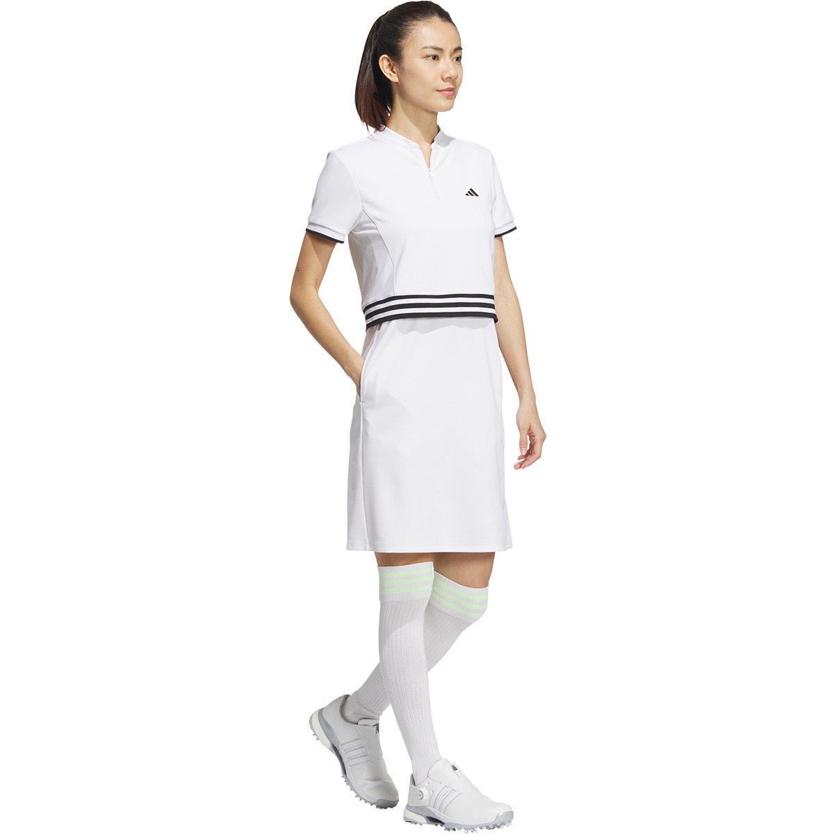 セール・アウトレット】3ストライプス ストレッチ レイヤードライク