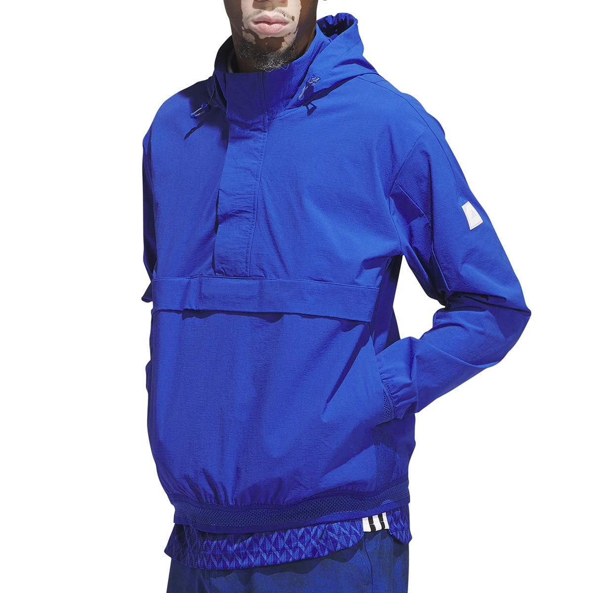 adidas アノラックジャケット フード付き セール・アウトレット】ADICROSS ストレッチ 撥水アノラック