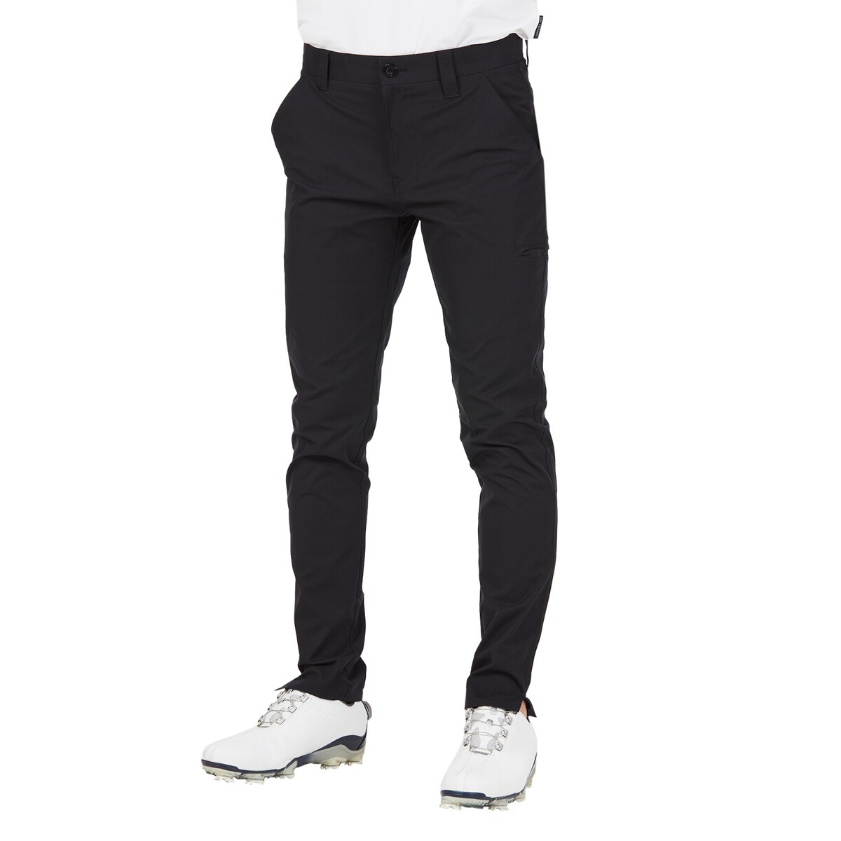 【新品未使用】BANDEL 吸水速乾 ゴルフロングパンツ ブラック L-XL ストレッチ吸水速乾ゴルフパンツ 股下67cm(ロングパンツ)|GDO