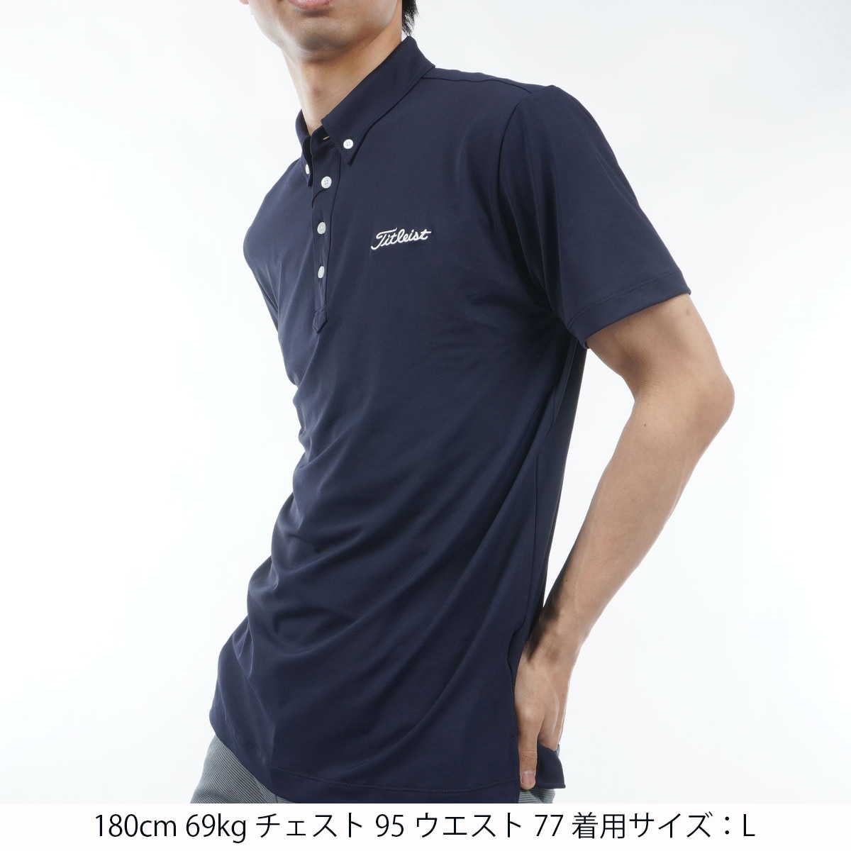 Titleist ネイビー ポロシャツ LLサイズ2枚セット Titleist ネイビー ポロシャツ LLサイズ2枚セット Titleist
