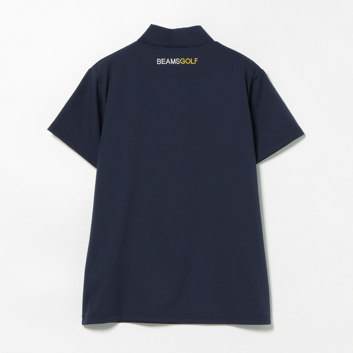 BEAMS GOLF ORANGE LABEL ワンポイント モックネックシャツ レディス