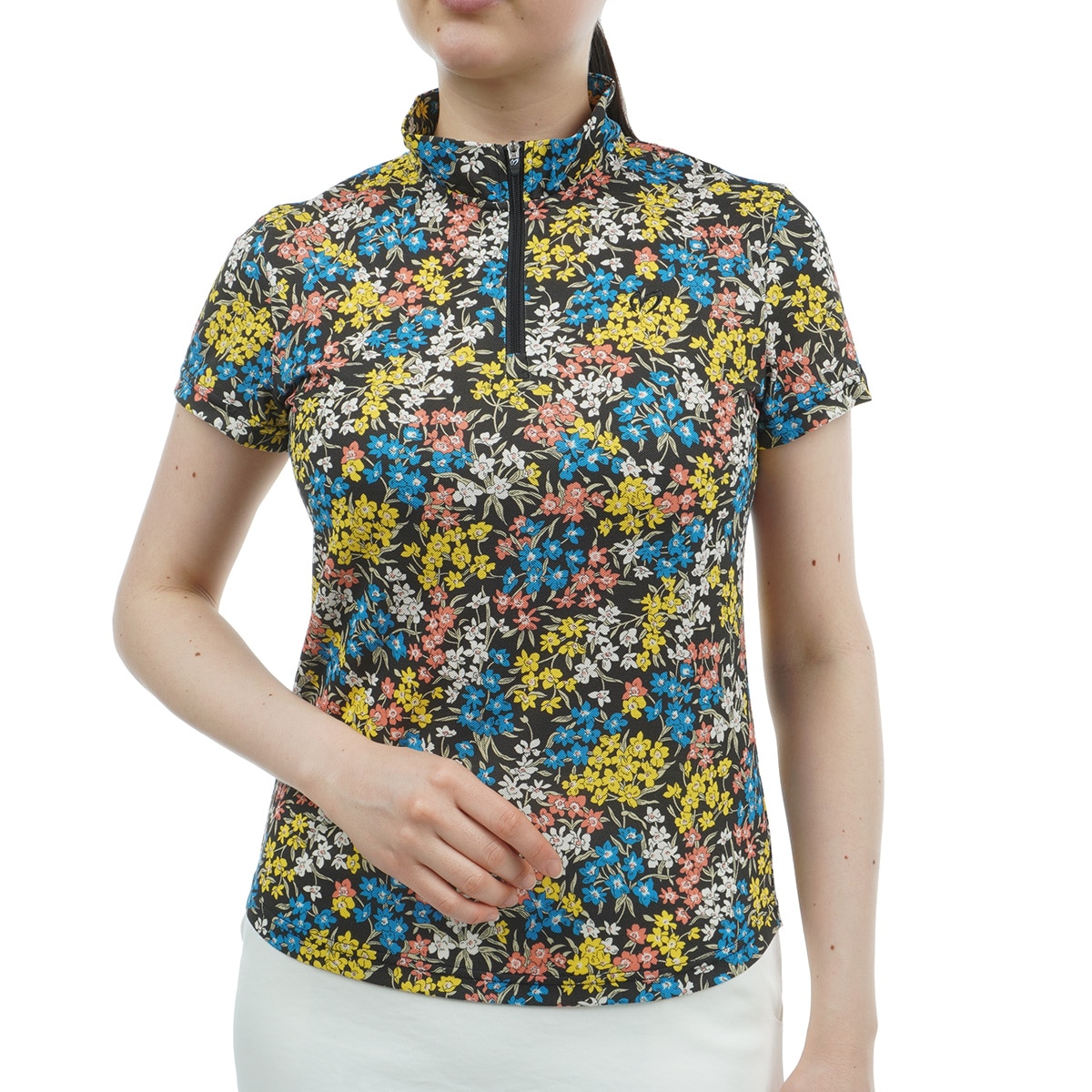 セール・アウトレット】LIBERTYフラワープリント 半袖シャツ