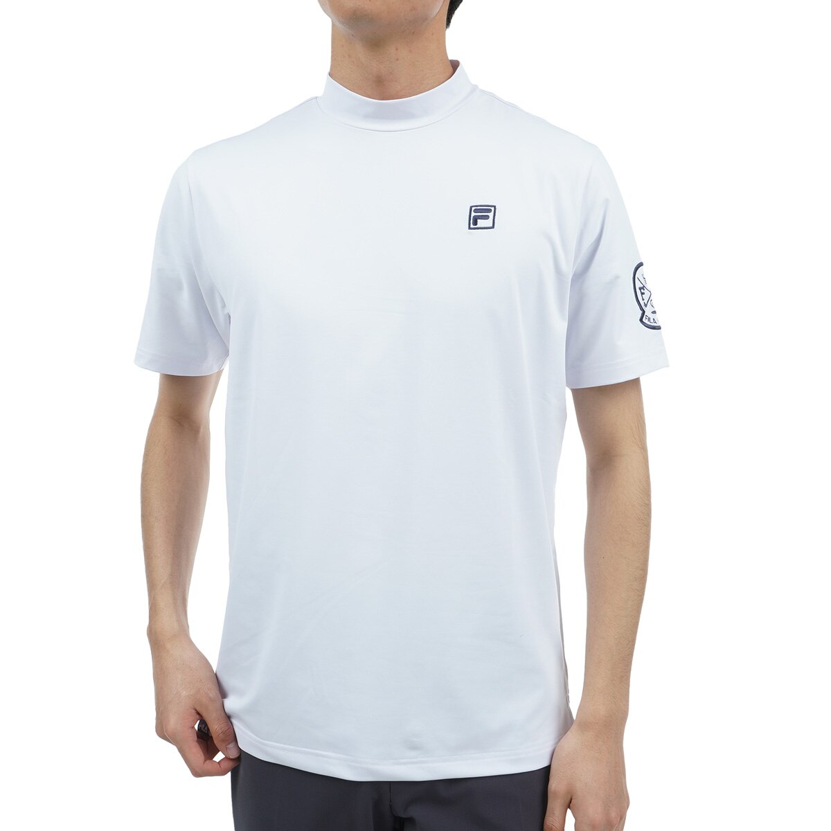モックネック半袖シャツ(半袖シャツ・ポロシャツ)|FILA(フィラ) 744602 