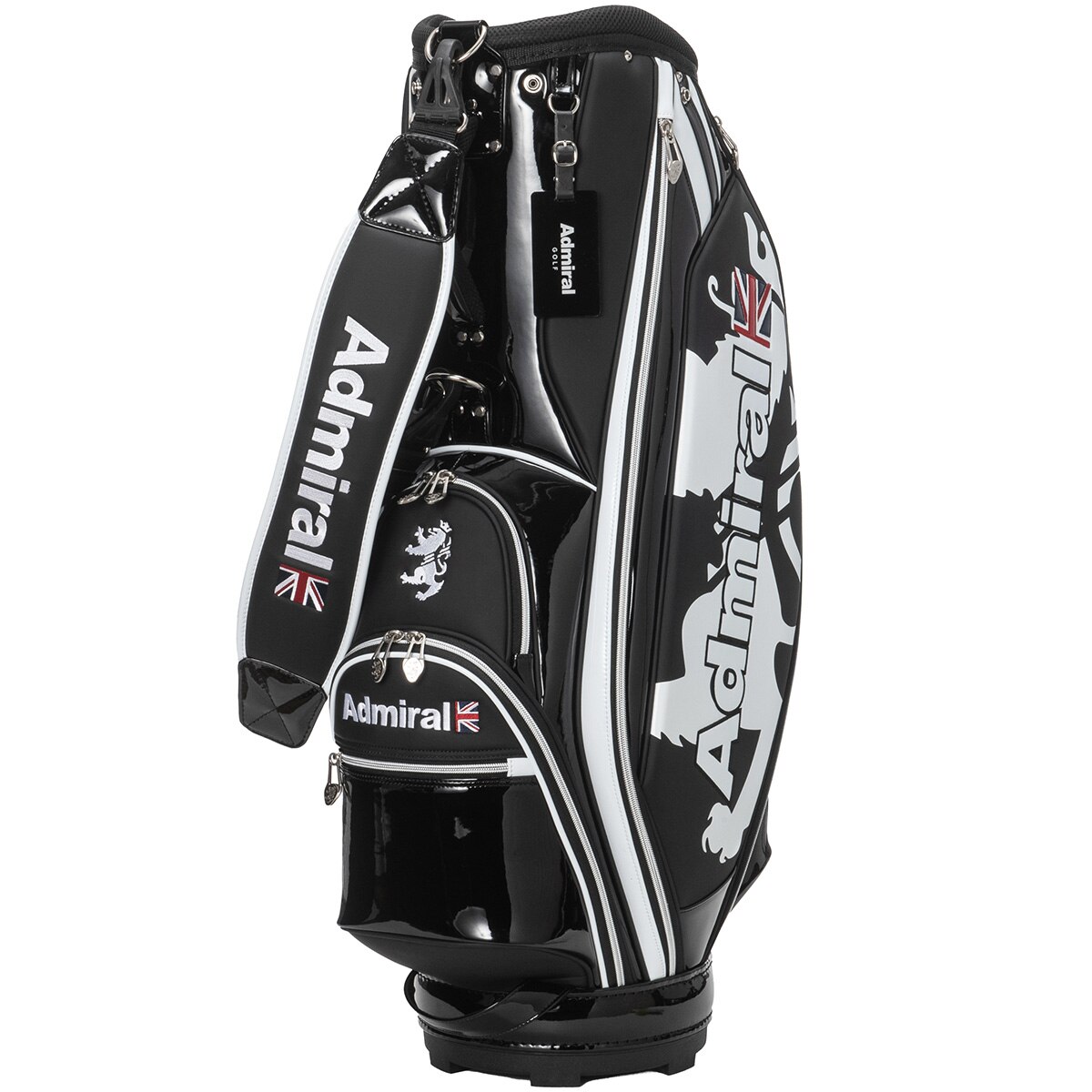 Admiral アドミラル 杢調擦れプリント キャディバッグ ゴルフバッグ 良品 Admiral アドミラル 杢調擦れプリント キャディバッグ ゴルフバッグ