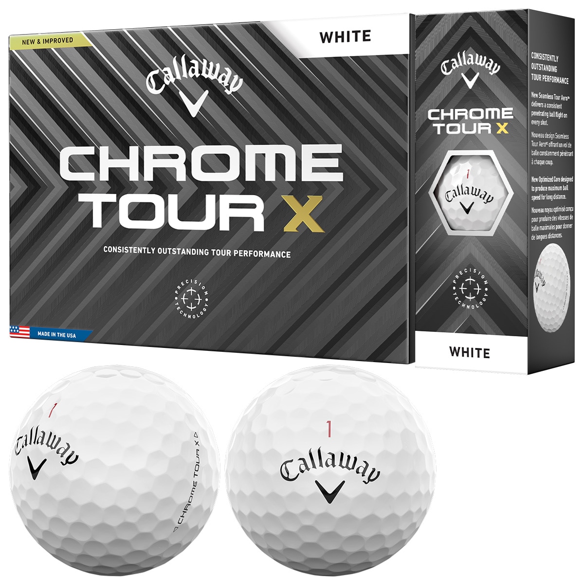 CHROME TOUR X 24 ボール(ボール（新品）)|CHROME TOUR(キャロウェイ 