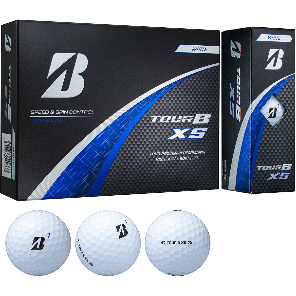 TOUR B XS ブリヂストン　ゴルフボール TOUR B XS（コーポレートカラー） [1ダース：12個](コーポレート