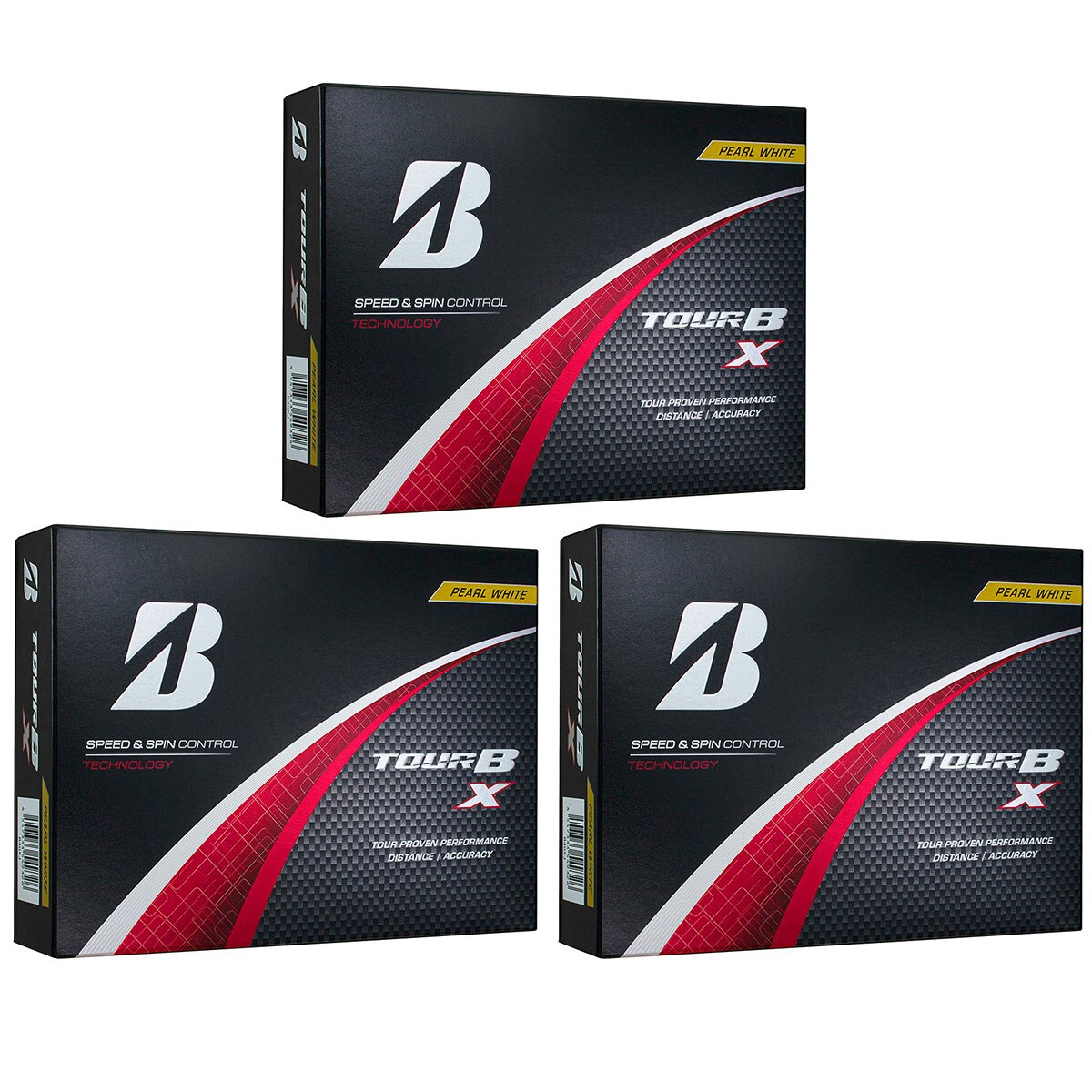 【新品】TOUR-B X セット コーポレートカラー 12個、パールホワイト3個 TOUR B XS（パールホワイト） [1ダース：12個](パールホワイト
