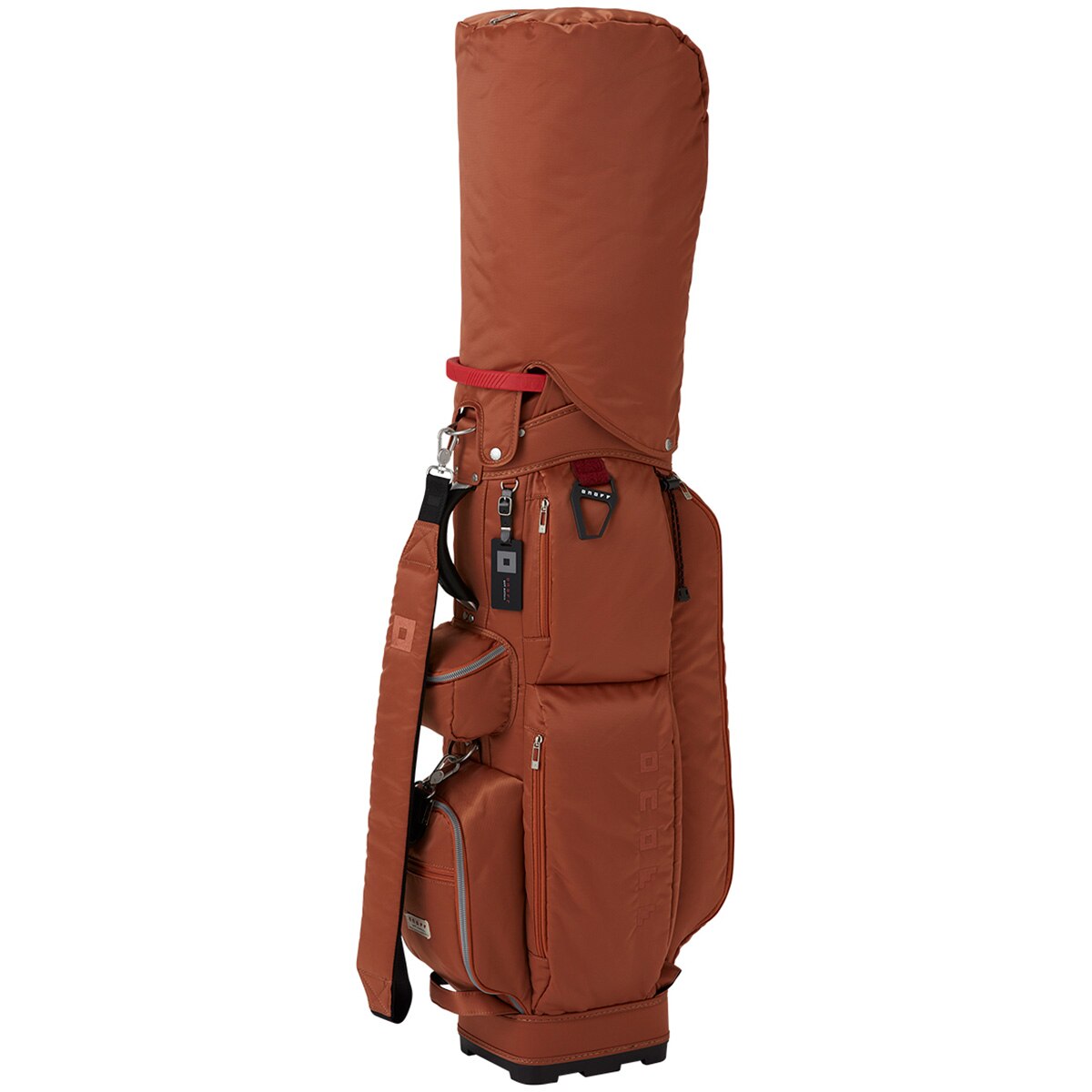 最新・新品　ONOFF キャディバック OB0424 テラコッタ（ブラウン） ONOFF CADDIE BAG OB0424 / オノフ キャディバッグ 2024年モデル