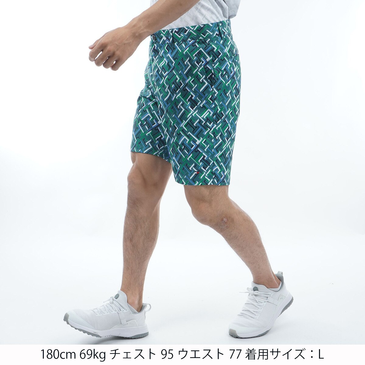 トミーフィルフィガーゴルフ ストレッチ　ハーフパンツ　サイズM トミー ヒルフィガー ゴルフ（TOMMY HILFIGER GOLF）（メンズ
