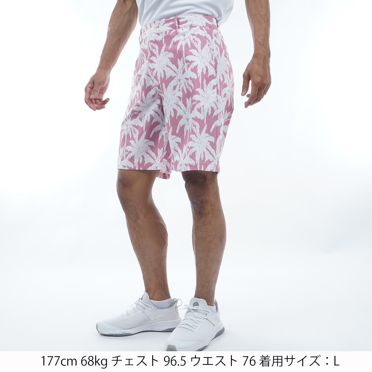 セール・アウトレット】ストレッチ パームツリー ショートパンツ