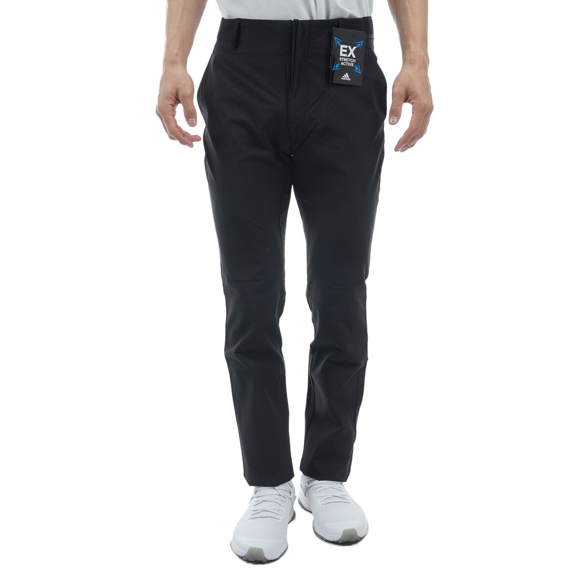 【値下げ】【新品未使用】musingswear 黒 ゴルフパンツ ner35g1357.jpg