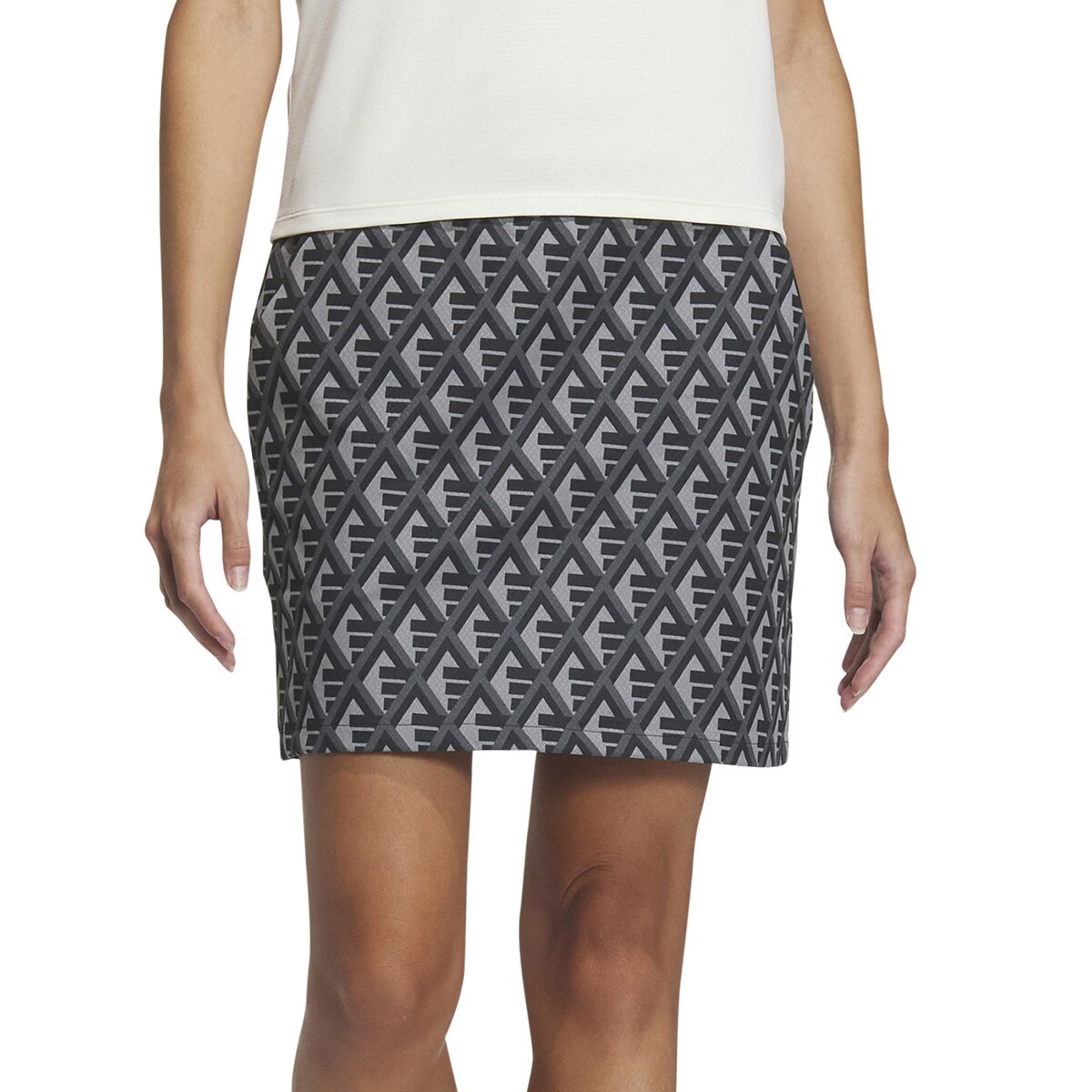 セール・アウトレット】マルチカラードBOSプリントスカート レディス