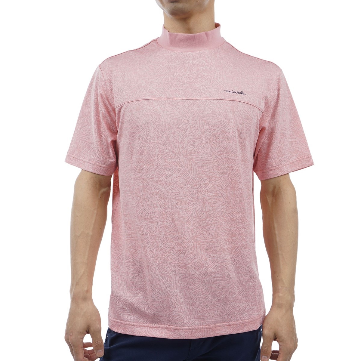 プリントモックネック半袖Tシャツ 3(半袖シャツ・ポロシャツ)|Travis 