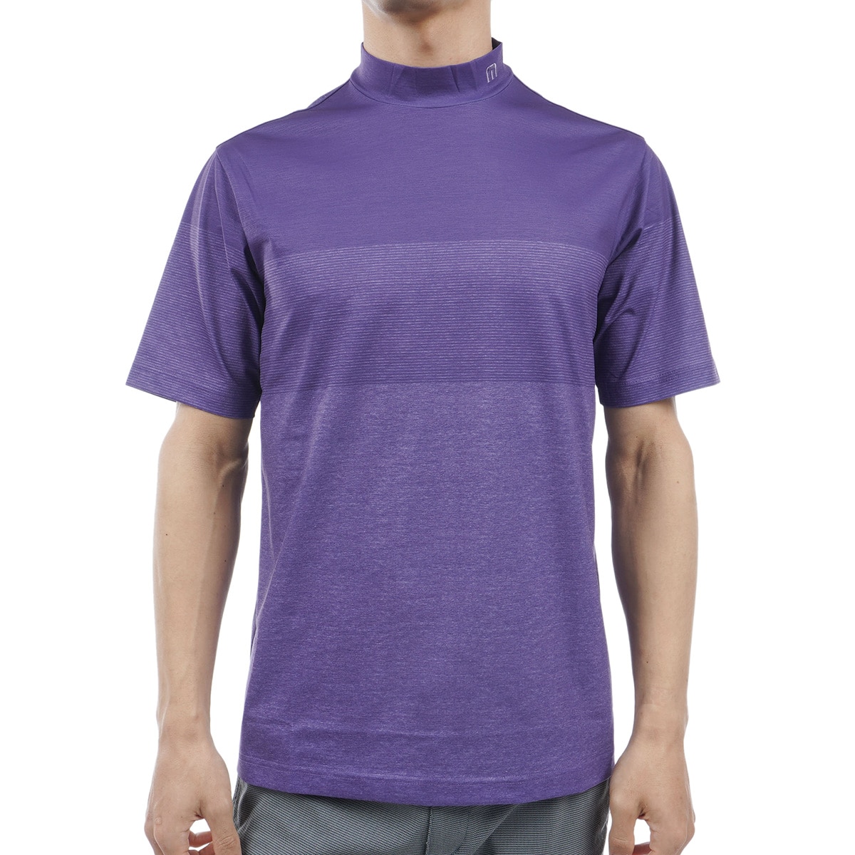 プリントモックネック半袖Tシャツ 4(半袖シャツ・ポロシャツ)|Travis