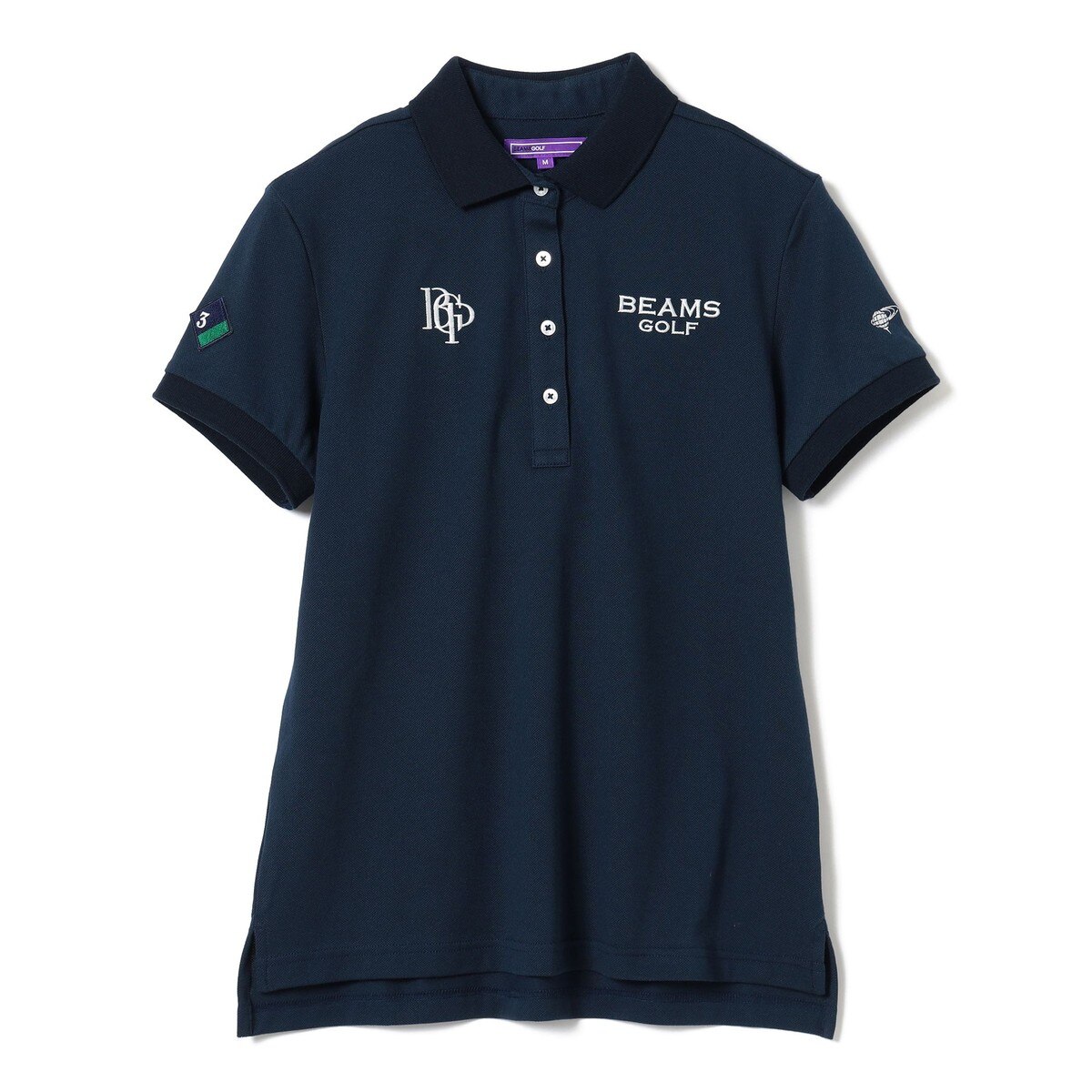 BEAMS GOLF PURPLE LABEL スフィダンテ ベア鹿の子 ボタンダウン