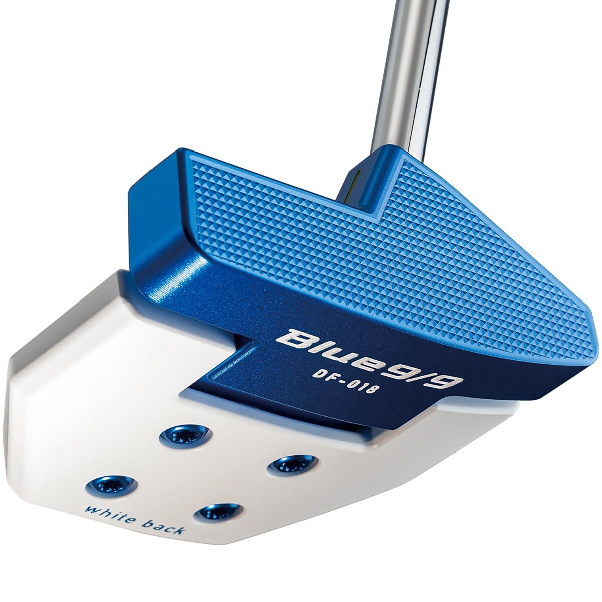 Blue9／9 ホワイトバック DELTA-FACE DF-018 角マレット パター(パター