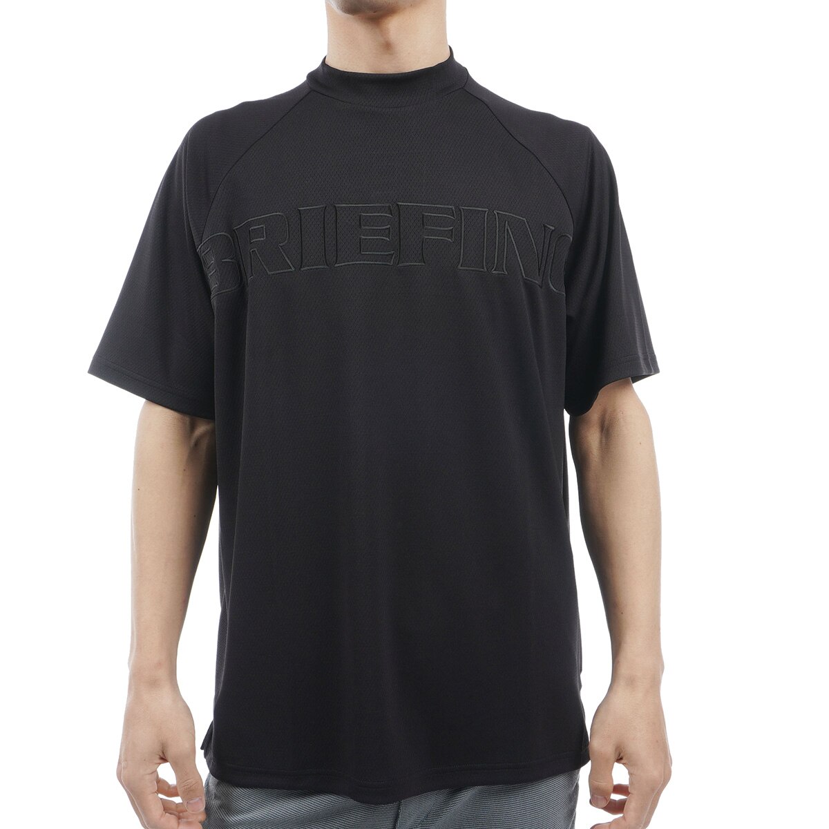 セール・アウトレット】BIG BEAT リラックスフィット モックネック半袖