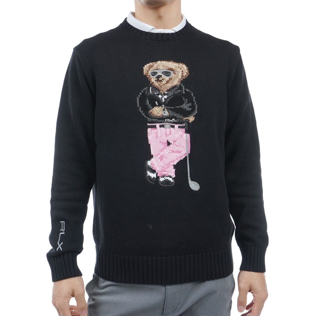 ラルフローレン RLX ポロベアニット セーター ゴルフ ラルフローレン