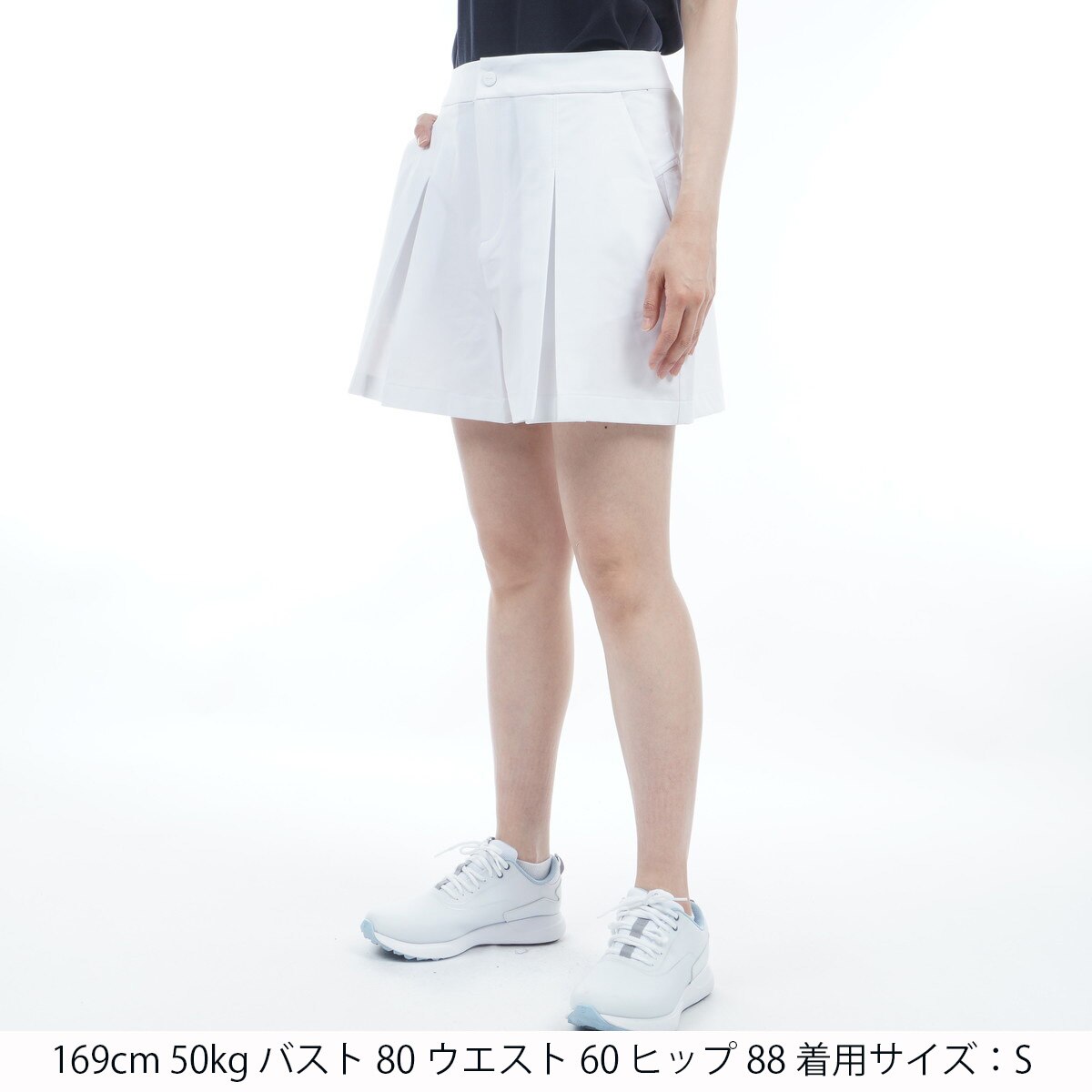 RLX ストレッチ プリーテッド ショートパンツ レディス(ハーフパンツ